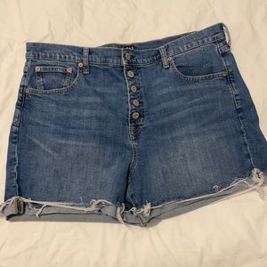 Gap jean shorts